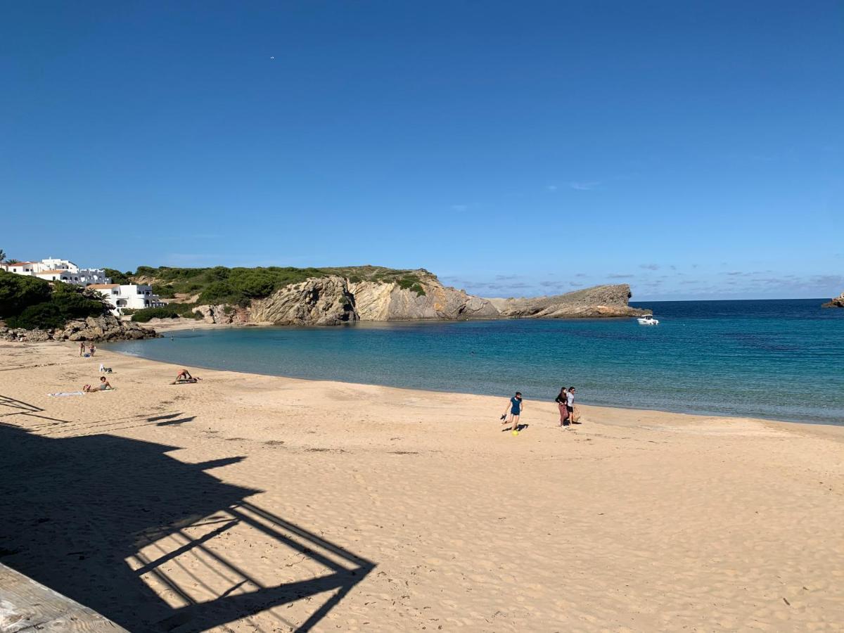 Ca la Marta apartamento con piscina y jardín a 150m de la playa Apartamento Arenal d'en Castell Exterior foto