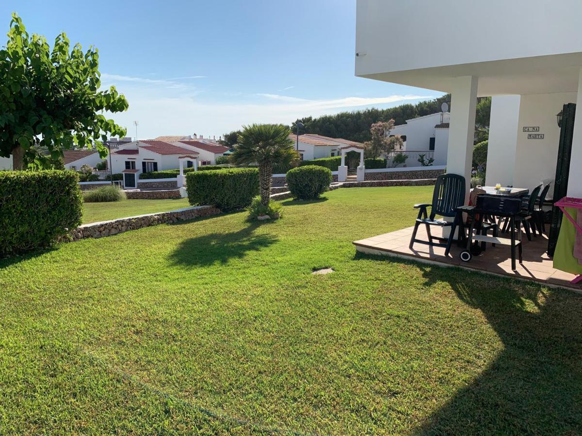 Ca la Marta apartamento con piscina y jardín a 150m de la playa Apartamento Arenal d'en Castell Exterior foto