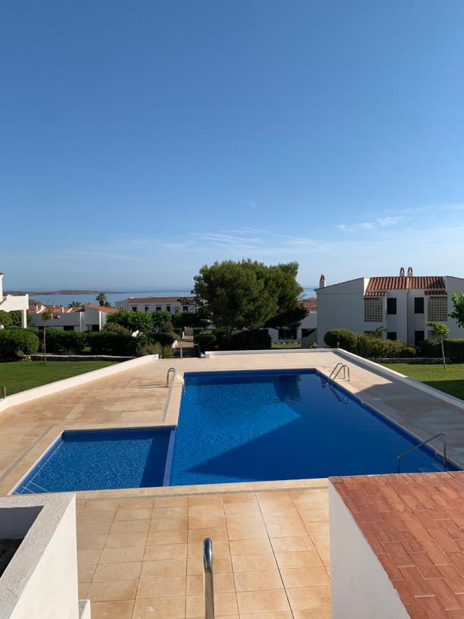 Ca la Marta apartamento con piscina y jardín a 150m de la playa Apartamento Arenal d'en Castell Exterior foto